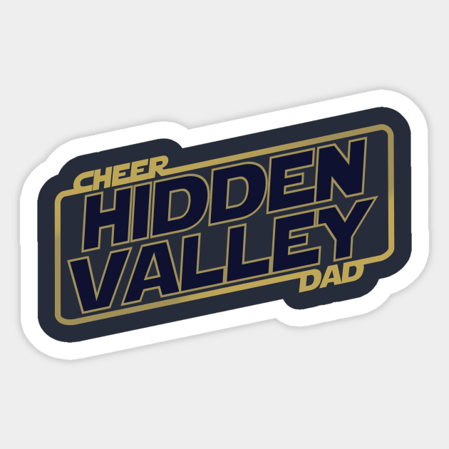 hv dad Sticker by 752 Designs